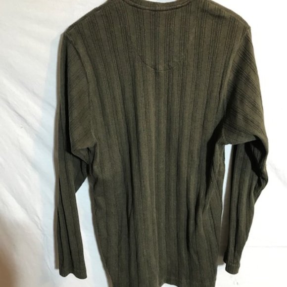 Men's United olive green sweater - Picture 2 of 5